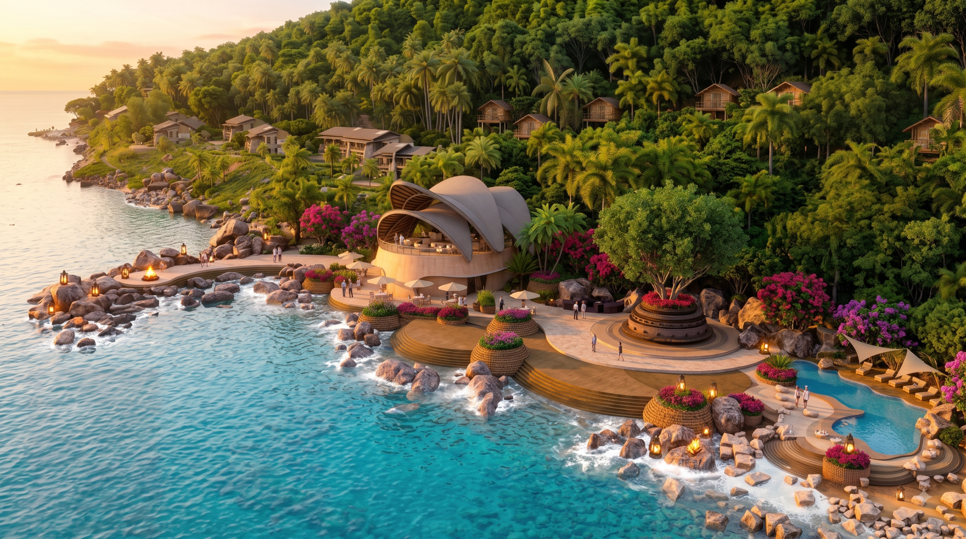 KHU RESORT NGHỈ DƯỠNG SINH THÁI HÒN DỪA
