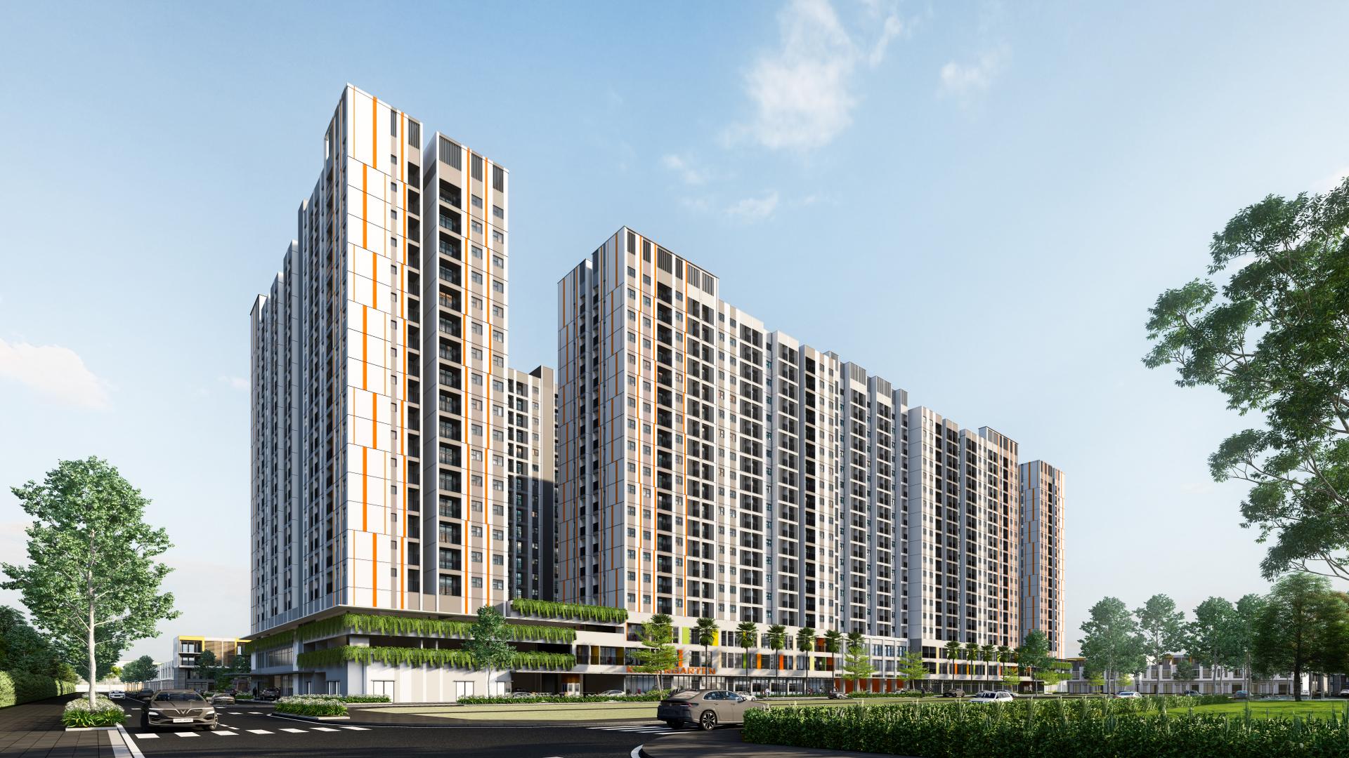 KHU CHUNG CƯ NOXH TIÊU CHUẨN SINGAPORE K - HOME NEW CITY BÌNH DƯƠNG - KIM OANH GROUP