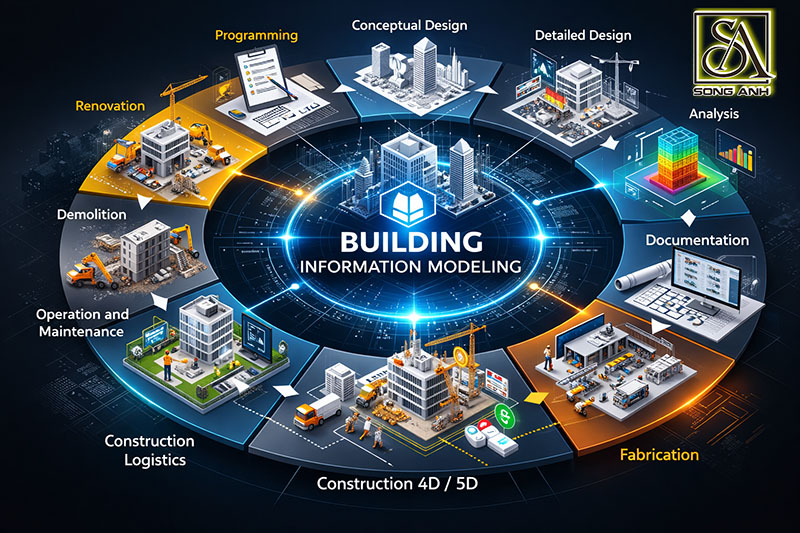 quy trình BIM